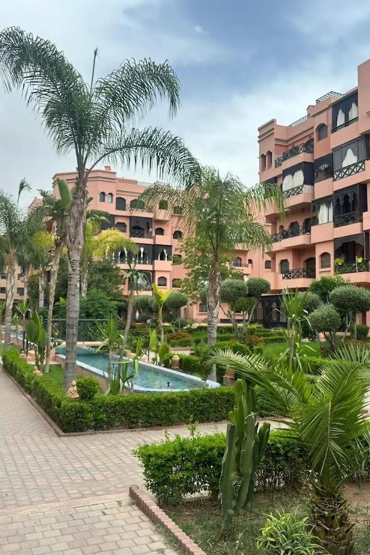 Appartement De Luxe 2 Chambres Centre Ville Village Privee Avec 5 Piscines Marrakesh
