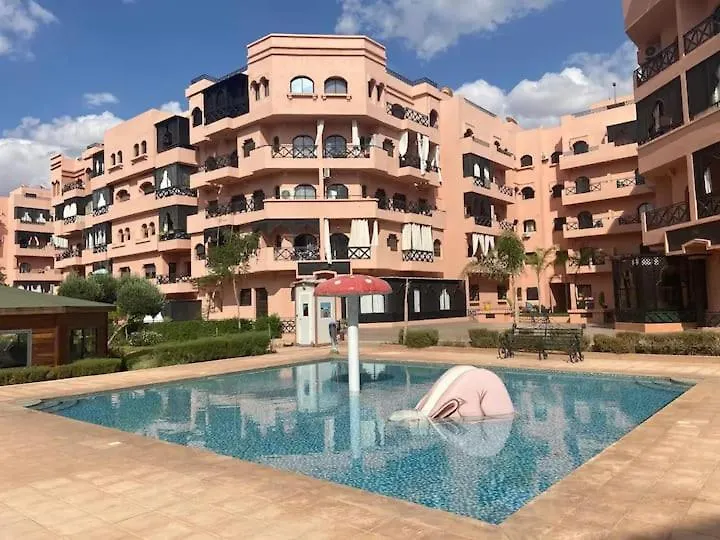 Appartement De Luxe 2 Chambres Centre Ville Village Privee Avec 5 Piscines Marrakesh