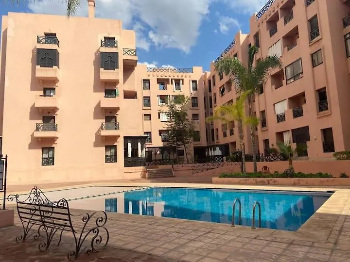 Apartment Appartement De Luxe 2 Chambres Centre Ville Village Privee Avec 5 Piscines Marrakesh